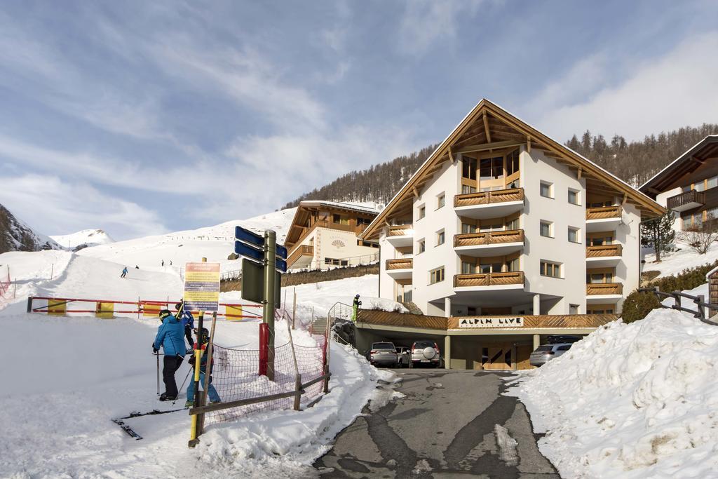 Appartements Garni Alpin Live Samnaun Exterior photo