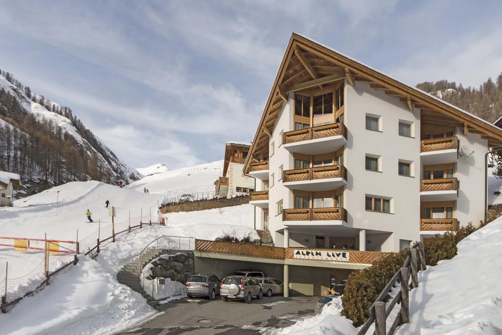 Appartements Garni Alpin Live Samnaun Exterior photo